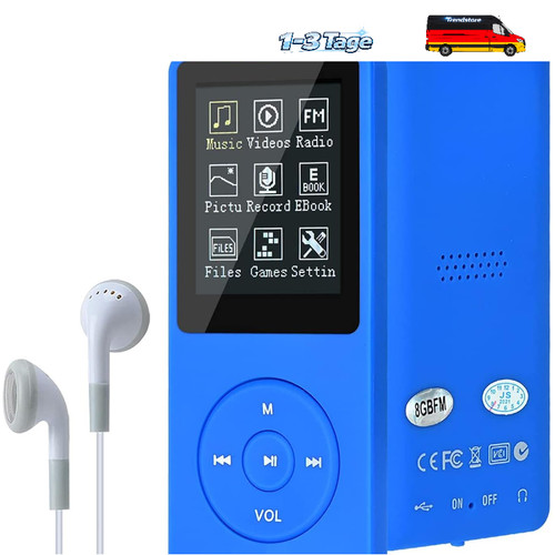 Mp3 mp4 musikplayer 8gb - mp3,