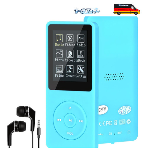 Mp3 player 8gb speicher - player,