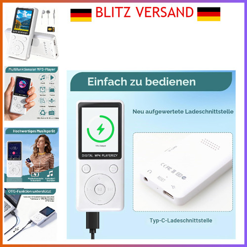 Mp3 player 32gb tragbarer - 32gb,